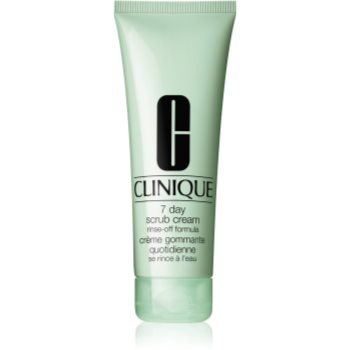 Clinique 7 Day Scrub Cream Rinse-Off Formula exfoliant de curățare pentru utilizarea de zi cu zi - imagine 2
